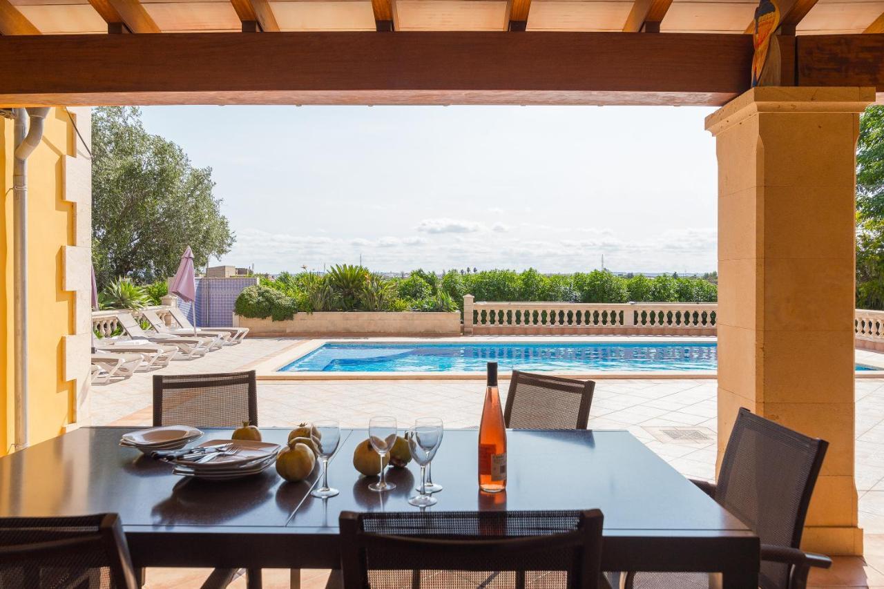 Villa Son Ferragut Sa Pobla Esterno foto
