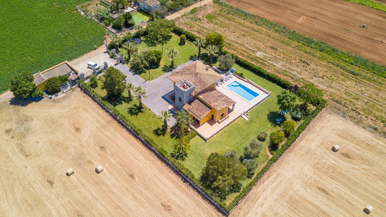 Villa Son Ferragut Sa Pobla Esterno foto